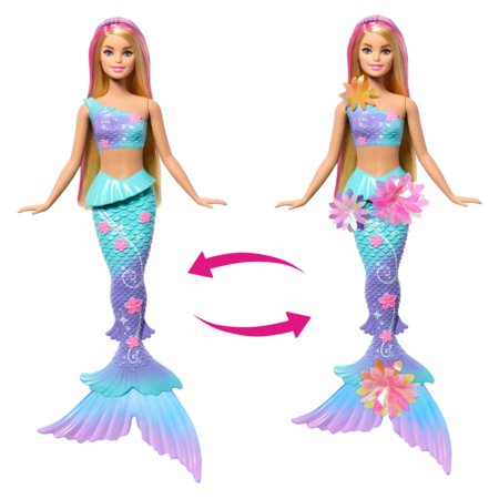 BARBIE Dreamtopia Blooming Magic šviesiaplaukė undinėlė, JDM72 