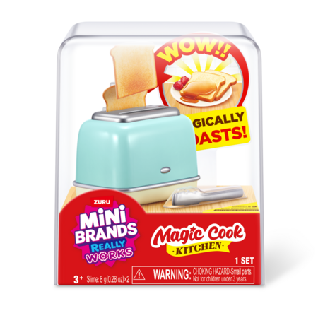 MINI BRANDS miniatiūrų rinkinys Magic Cook Kitchen, 1 serija, asort., 77789UQ1 