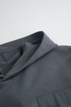 COCCODRILLO džemperis su gobtuvu, graphite, WC6132302NBJ-020-158, 158 cm 