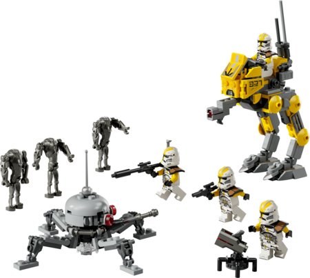 75431 LEGO® Star Wars™ 327 pagrindinio korpuso klonų karių kovos rinkinys 