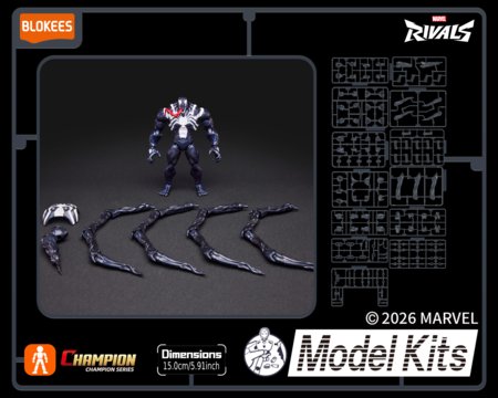 Blokees transformeris  Marvel Rivals-Champion class Venom, 81119 