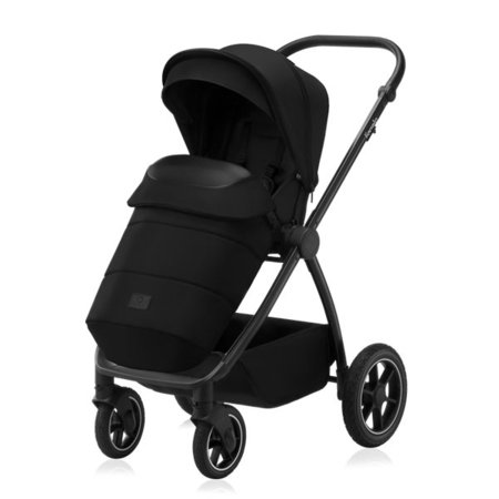 LIONELO universalus vežimėlis MERIL 3in1, Black onyx 