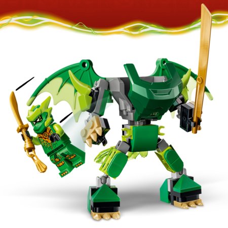 71862 LEGO® NINJAGO® Lloyd drakono-roboto kovos rinkinys 