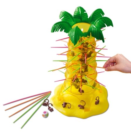 MATTEL GAMES stalo žaidimas Beždžionėlės Akrobatės, 52563 
