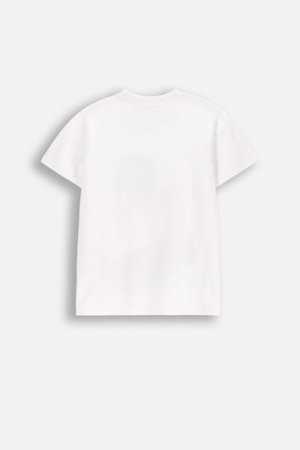 COCCODRILLO marškinėliai trumpomis rankovėmis EVERYDAY BOY C, balti, WC5143207VBC-001-158, 158 cm 