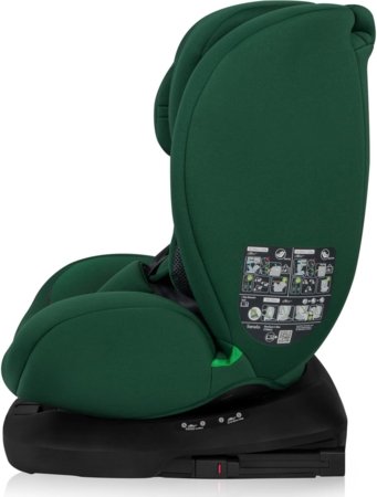 LIONELO automobilinė kėdutė BASTIAAN, 40-150 cm., Green forest 