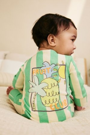 NEXT šliaužtinukas trumpomis rankovėmis, 3 vnt., AA5966, 86-92 