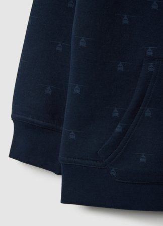 OVS susegamas džemperis su gobtuvu, 116 cm, 002558437 