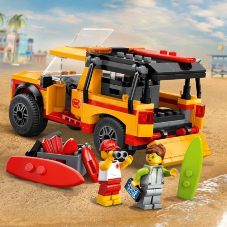 60453 LEGO® City Great Vehicles Paplūdimio gelbėtojų sunkvežimis 