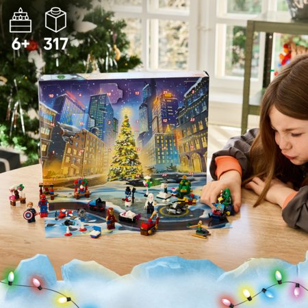 76340 LEGO® ǀ Marvel 2026 metų advento kalendorius 