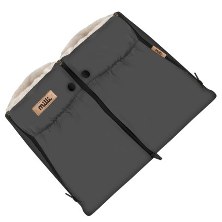 MILLI dviejų dalių pirštinės vežimėliui, Anthracite, MIL1110193 