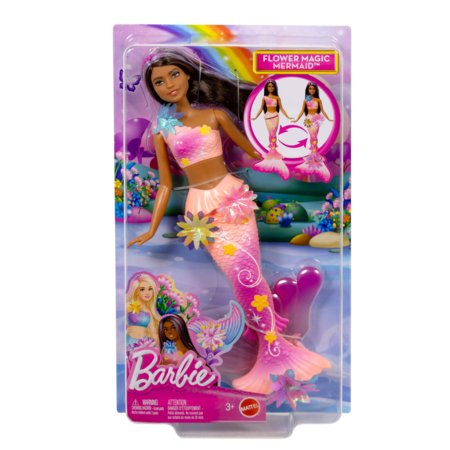 BARBIE Dreamtopia Blooming Magic tamsiaplaukė undinėlė, JDM73 