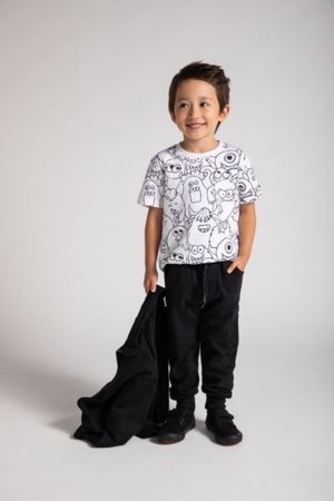 MOKIDA kelnės MOKIDA COLLECTION BOY, juodos, ZM5120201MCB-021-128, 128 cm 