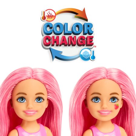 BARBIE Čelsės POP Reveal rinkinys vaisių serija, HRK58 