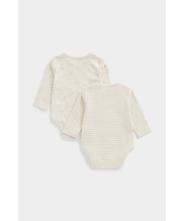 MOTHERCARE smėlinukas ilgomis rankovėmis, 2 vnt., EB666 623901