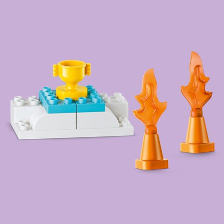 10478 LEGO® DUPLO® Town „3 in 1“ kūrybiškos rampos su automobiliais 