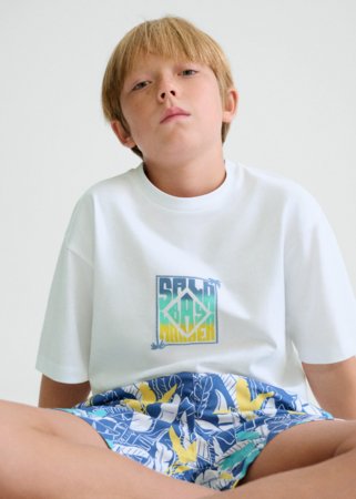 MAYORAL marškinėliai trumpomis rankovėmis, white lemo, 6.036-29, 157  cm 