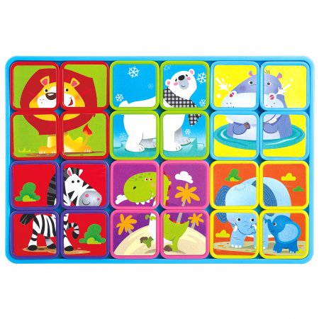 PLAYGO INFANT&TODDLER Magnetinė dėlionė 3 asort., (90363, 90383, 90403), 90343 90343