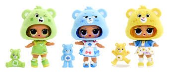 LOL SURPRISE Care Bears lėlė su meškinu, asort., 542704 