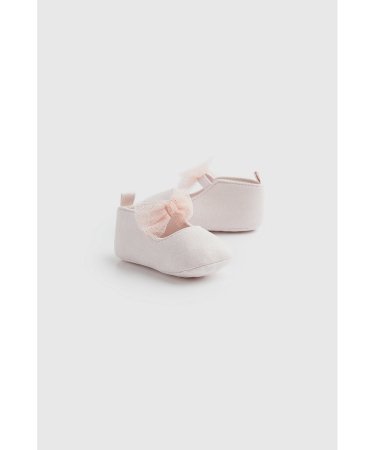 MOTHERCARE tekstiliniai batukai ir galvos juosta, HD66 