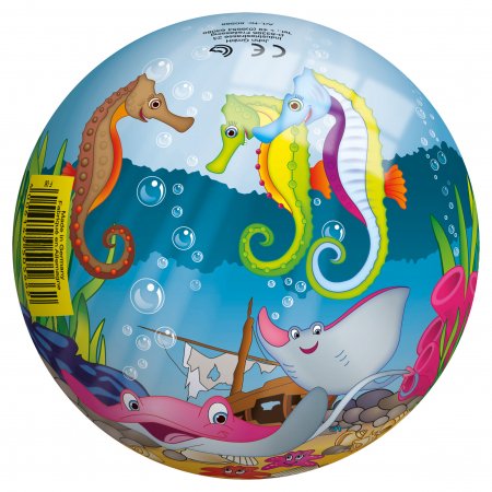 JOHN "Water world" vinilinis kamuolys, 130 mm, 54566 54566