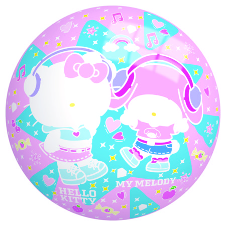 JOHN Hello Kitty vinilinis kamuolys, 230 mm, 50302 