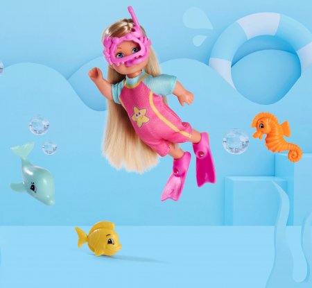 SIMBA EVI LOVE Sea Fun lėlė su jūros gyvūnais, 105733565 105733565