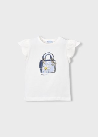 MAYORAL marškinėliai trumpomis rankovėmis, porcelain, 3.002-53, 110  cm 