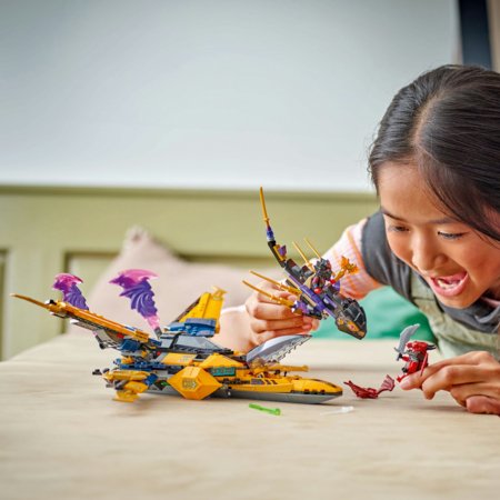71833 LEGO® NINJAGO® Raso ir Arino audros superlėktuvas 
