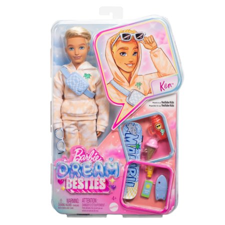 BARBIE Dream Besties lėlė Ken, JDD75 