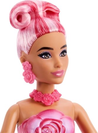 BARBIE Petal Pop lėlė rožių puokštėje, JMF59 