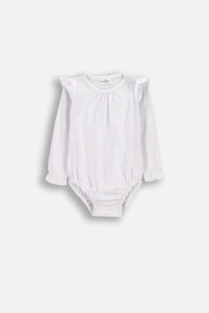 COCCODRILLO smėlinukas ilgomis rankovėmis, baltas, dydis 