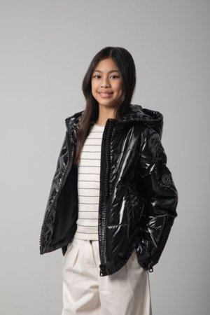 COCCODRILLO striukė, juoda, WC6152702OGJ-021-146, 146 cm 