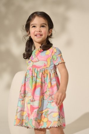 NEXT suknelė trumpomis rankovėmis, AG9785, 110-116 