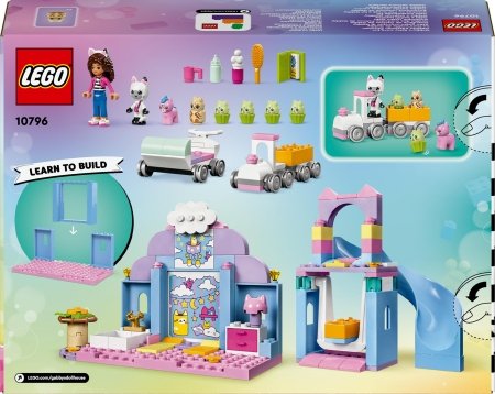 10796 LEGO® Gabės lėlių namai Gabby kačiukų darželis 