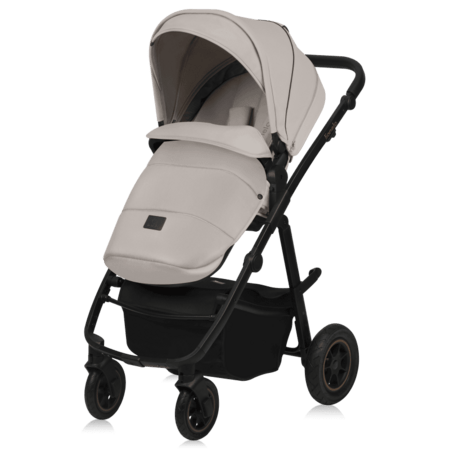 LIONELO universalus vežimėlis AMBER PLUS 2in1, Beige sand, LO-AMBER PLUS 