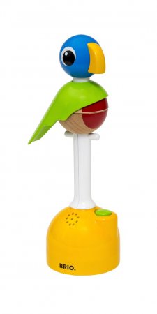 BRIO elektroninis žaislas Play & Learn Parrot, 30262 30262