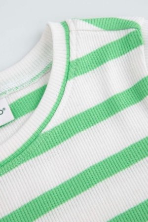 COCCODRILLO marškinėliai trumpomis rankovėmis, žali, dydis 