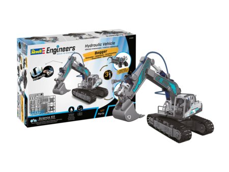 REVELL Hidraulinis ekskavatorius 3in1, 21305 