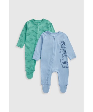 MOTHERCARE šliaužtinukas ilgomis rankovėmis 2 vnt., IF148 74 