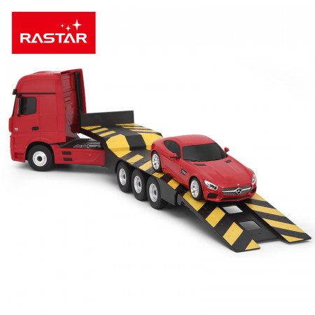 RASTAR vilkikas su automobiliu valdomas RC Mercedes-Benz Actros, 74940 74940