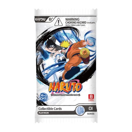 KAYOU Naruto-Smriti kolekcinės kortelės Heaven Scroll, 8 vnt., NR-RDIV-Z001-001B-EMEA 