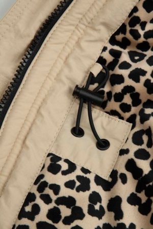 COCCODRILLO striukė OUTERWEAR GIRL JUNIOR, kreminė, cm 