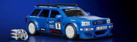 HOT WHEELS konstruktorius – Speed Audi, JGR28 