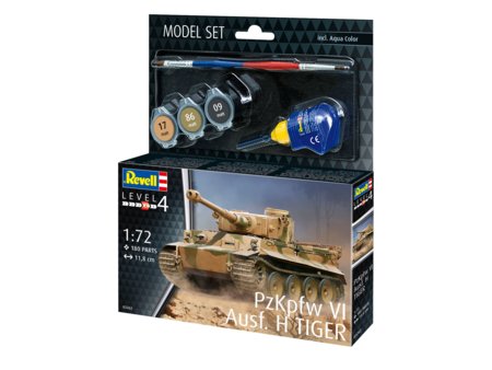 REVELL modelis PzKpfw VI Ausf. H Tiger, 63262 