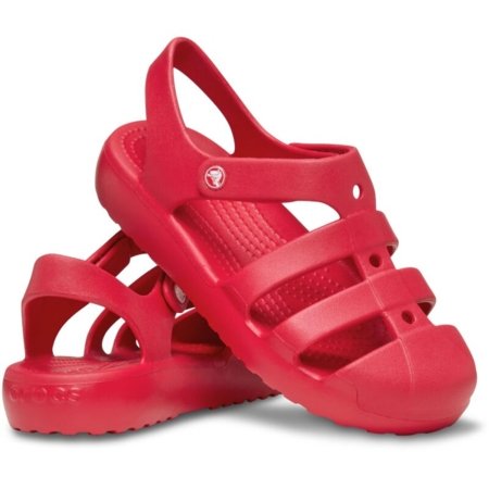 CROCS klumpės MARY JANE, raudonos, 210626-6WC, 25 dydis 