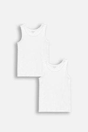 COCCODRILLO apatiniai marškinėliai BASIC UNDERWEAR, balti, XCX407205BAU-001-116, 116 