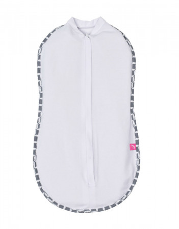 MOTHERHOOD SwaddleMe vystyklas-kokonas 2,5-5 kg Classics Grey 066/138 066/138