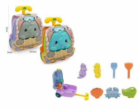 DIHUA TOYS Smėlio žaislų rinkinys 8 vnt., OB1312257 OB1312257