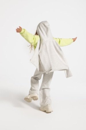 COCCODRILLO džemperis CARTOONS GIRL KIDS, pilkas, ZC4132601CGK-019-122, 122 cm 